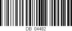 Código de barras (EAN, GTIN, SKU, ISBN): 'DB_04482'