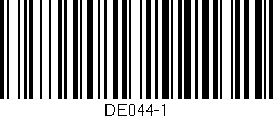 Código de barras (EAN, GTIN, SKU, ISBN): 'DE044-1'