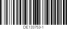Código de barras (EAN, GTIN, SKU, ISBN): 'DE133753-1'