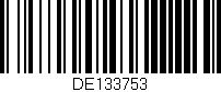 Código de barras (EAN, GTIN, SKU, ISBN): 'DE133753'