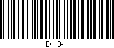 Código de barras (EAN, GTIN, SKU, ISBN): 'DI10-1'