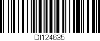 Código de barras (EAN, GTIN, SKU, ISBN): 'DI124635'