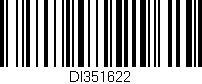 Código de barras (EAN, GTIN, SKU, ISBN): 'DI351622'
