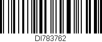 Código de barras (EAN, GTIN, SKU, ISBN): 'DI783762'