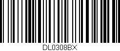 Código de barras (EAN, GTIN, SKU, ISBN): 'DL0308BX'