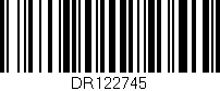 Código de barras (EAN, GTIN, SKU, ISBN): 'DR122745'