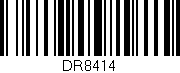 Código de barras (EAN, GTIN, SKU, ISBN): 'DR8414'