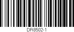 Código de barras (EAN, GTIN, SKU, ISBN): 'DR8502-1'