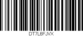 Código de barras (EAN, GTIN, SKU, ISBN): 'DT7L6FJVX'