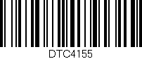 Código de barras (EAN, GTIN, SKU, ISBN): 'DTC4155'
