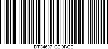 Código de barras (EAN, GTIN, SKU, ISBN): 'DTC4697/GEORGE'