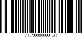 Código de barras (EAN, GTIN, SKU, ISBN): 'DTC5088000001BR'
