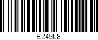 Código de barras (EAN, GTIN, SKU, ISBN): 'E24968'