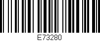 Código de barras (EAN, GTIN, SKU, ISBN): 'E73280'