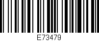 Código de barras (EAN, GTIN, SKU, ISBN): 'E73479'