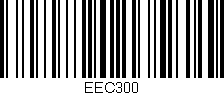 Código de barras (EAN, GTIN, SKU, ISBN): 'EEC300'