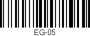 Código de barras (EAN, GTIN, SKU, ISBN): 'EG-05'