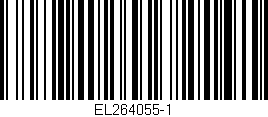 Código de barras (EAN, GTIN, SKU, ISBN): 'EL264055-1'