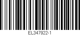 Código de barras (EAN, GTIN, SKU, ISBN): 'EL347922-1'