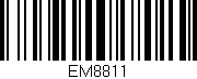 Código de barras (EAN, GTIN, SKU, ISBN): 'EM8811'
