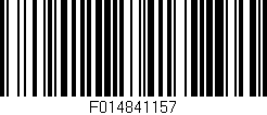Código de barras (EAN, GTIN, SKU, ISBN): 'F014841157'