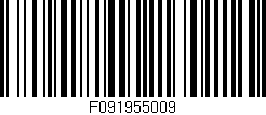 Código de barras (EAN, GTIN, SKU, ISBN): 'F091955009'