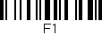 Código de barras (EAN, GTIN, SKU, ISBN): 'F1'