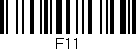 Código de barras (EAN, GTIN, SKU, ISBN): 'F11'