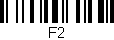 Código de barras (EAN, GTIN, SKU, ISBN): 'F2'