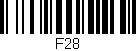 Código de barras (EAN, GTIN, SKU, ISBN): 'F28'