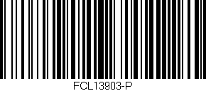 Código de barras (EAN, GTIN, SKU, ISBN): 'FCL13903-P'