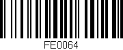 Código de barras (EAN, GTIN, SKU, ISBN): 'FE0064'