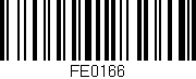Código de barras (EAN, GTIN, SKU, ISBN): 'FE0166'