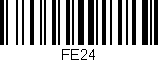 Código de barras (EAN, GTIN, SKU, ISBN): 'FE24'