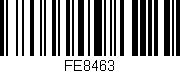 Código de barras (EAN, GTIN, SKU, ISBN): 'FE8463'