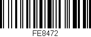 Código de barras (EAN, GTIN, SKU, ISBN): 'FE8472'