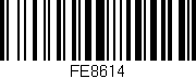 Código de barras (EAN, GTIN, SKU, ISBN): 'FE8614'
