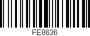 Código de barras (EAN, GTIN, SKU, ISBN): 'FE8636'