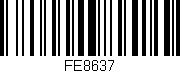 Código de barras (EAN, GTIN, SKU, ISBN): 'FE8637'