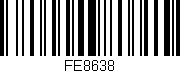 Código de barras (EAN, GTIN, SKU, ISBN): 'FE8638'