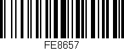 Código de barras (EAN, GTIN, SKU, ISBN): 'FE8657'