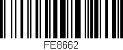 Código de barras (EAN, GTIN, SKU, ISBN): 'FE8662'
