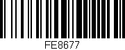 Código de barras (EAN, GTIN, SKU, ISBN): 'FE8677'