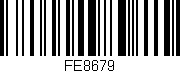 Código de barras (EAN, GTIN, SKU, ISBN): 'FE8679'