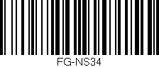 Código de barras (EAN, GTIN, SKU, ISBN): 'FG-NS34'