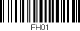 Código de barras (EAN, GTIN, SKU, ISBN): 'FH01'