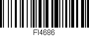 Código de barras (EAN, GTIN, SKU, ISBN): 'FI4686'