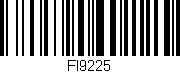 Código de barras (EAN, GTIN, SKU, ISBN): 'FI9225'