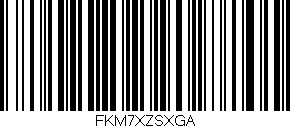 Código de barras (EAN, GTIN, SKU, ISBN): 'FKM7XZSXGA'