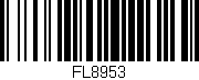 Código de barras (EAN, GTIN, SKU, ISBN): 'FL8953'